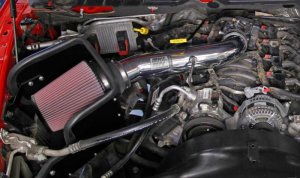 Ram 1500 Performance Air Intake - K&N Engineering - High Flow, Mandrel-Bent Aluminum - 2013
